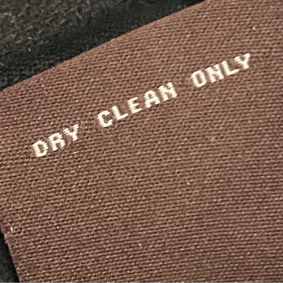 Michael Kors  Jacket Coat Mens Small  Black Wool-Blend  Button Up Quilted Lining - Picture 15 of 15